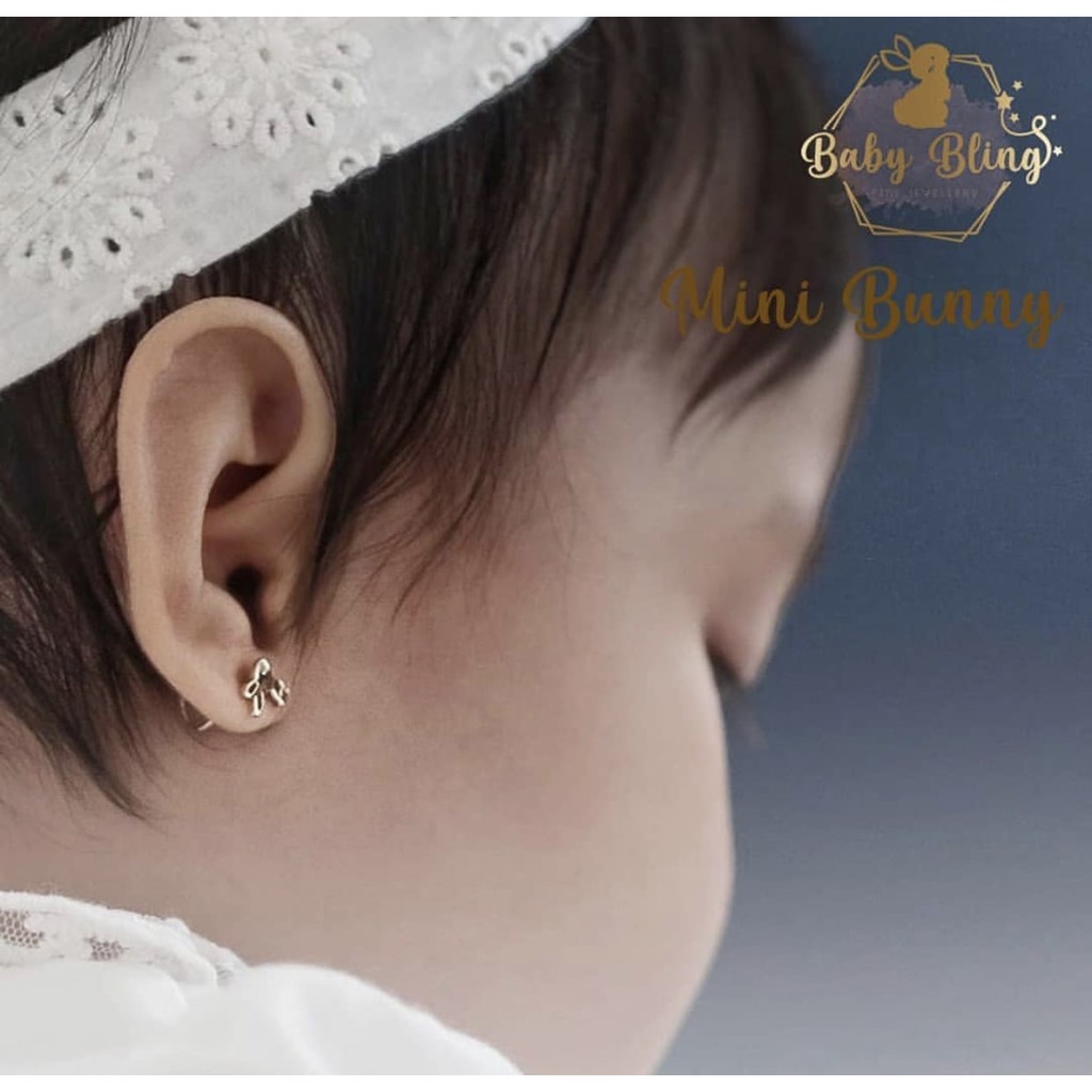 Anting Bayi &amp; Dewasa Baby Bling - Model Bunny Stud