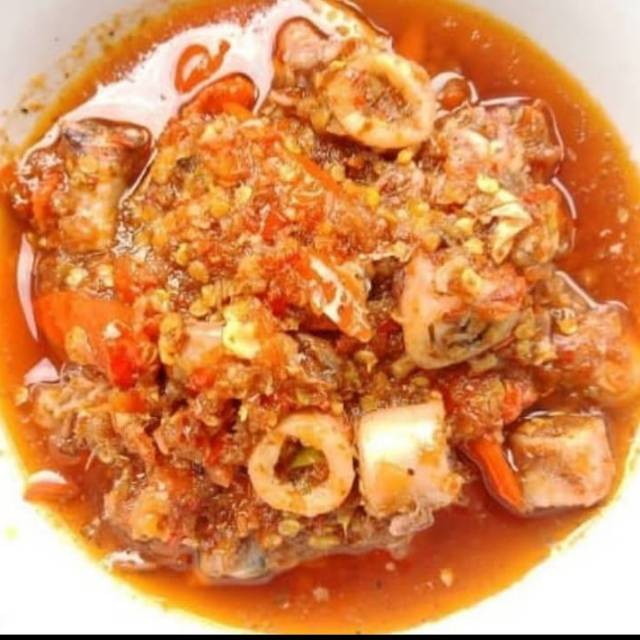 

Sambel meledak cumi asin