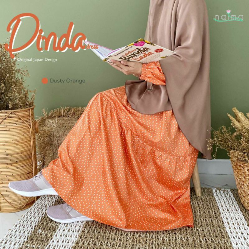 Gamis katun Jepang Dinda by Naima