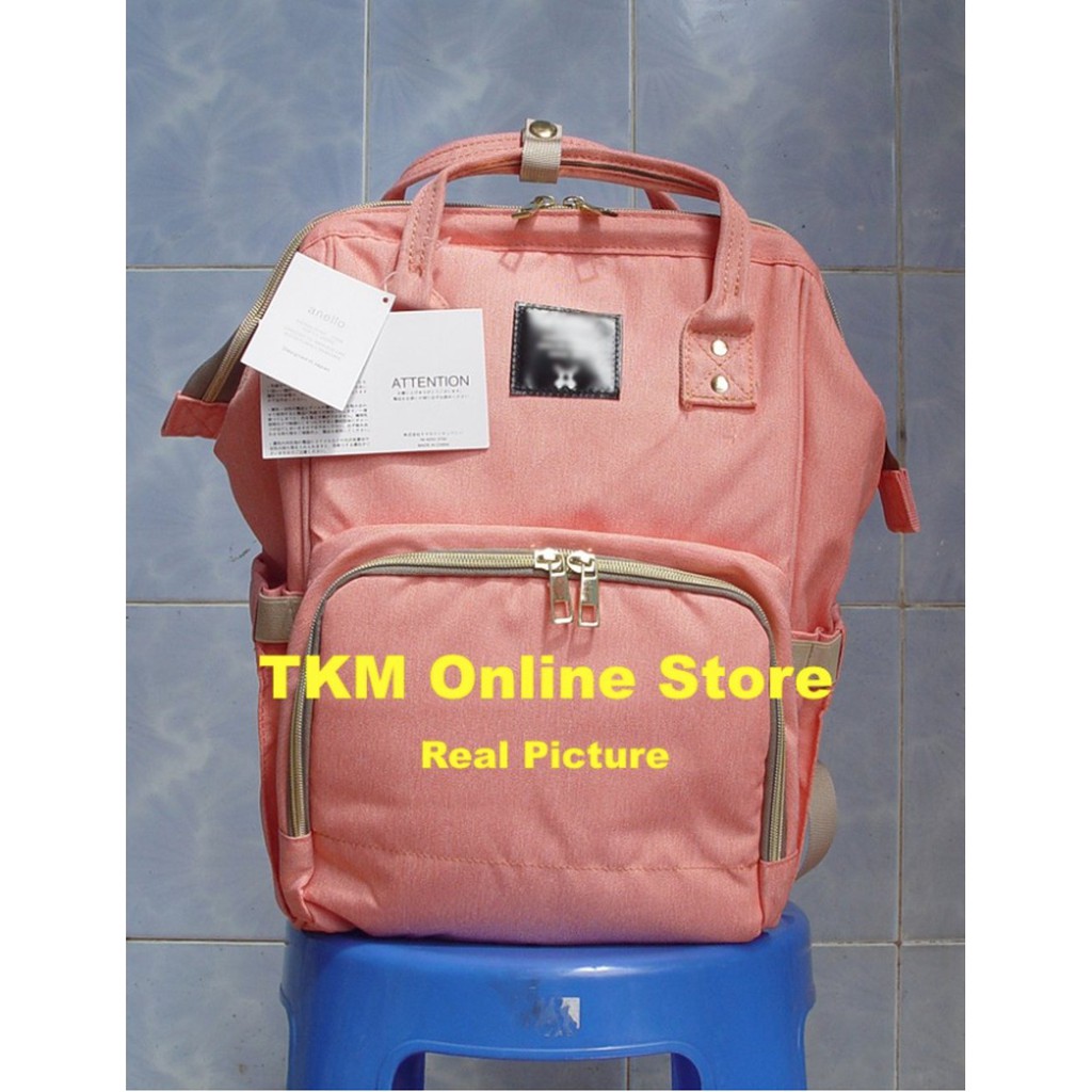Jual Tas ransel travel bayi Anello Diaper Bagpack WRF09 original