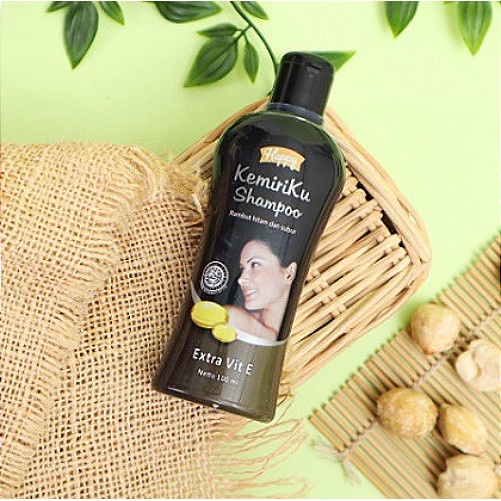 Happy Kemiriku Shampoo Kemiri Sampo Perawatan Rambut Bayi dan Dewasa Shampo Uban