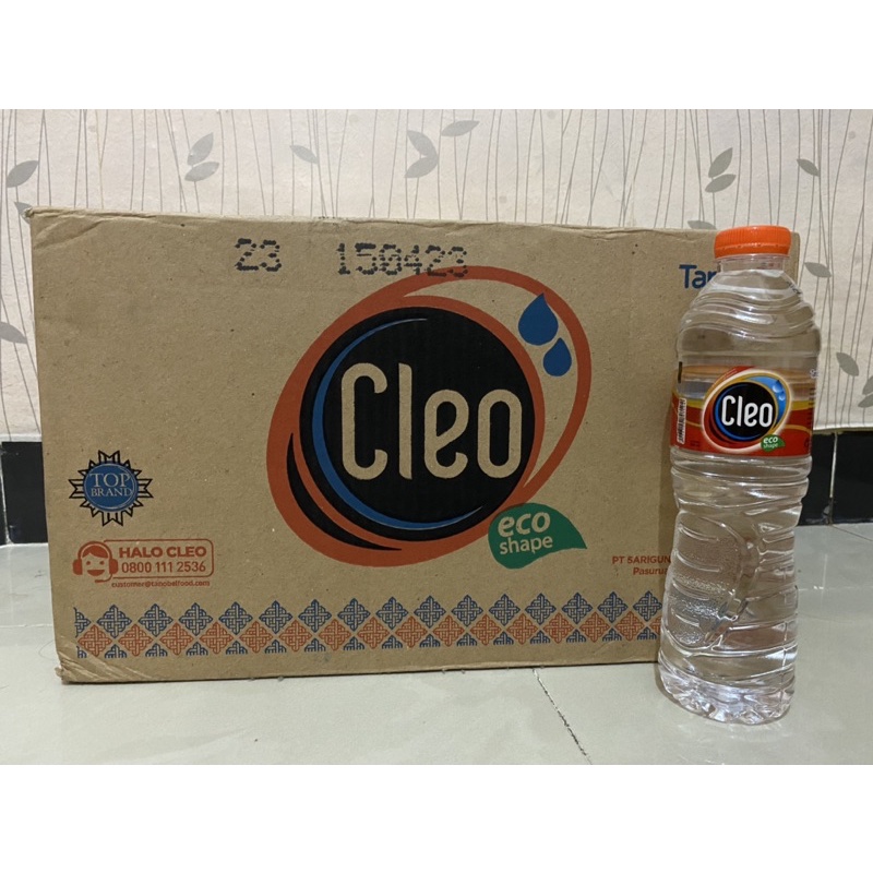 

Air Minum Cleo Eco Shape 550ml 1 Karton