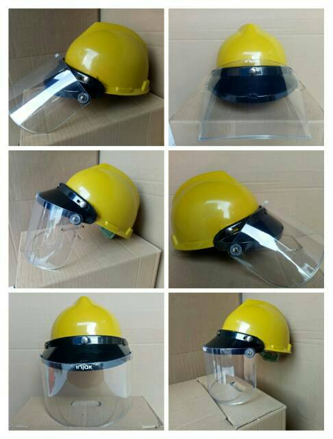 Helm APD Face Shield Original (Perlengkapan Medis)