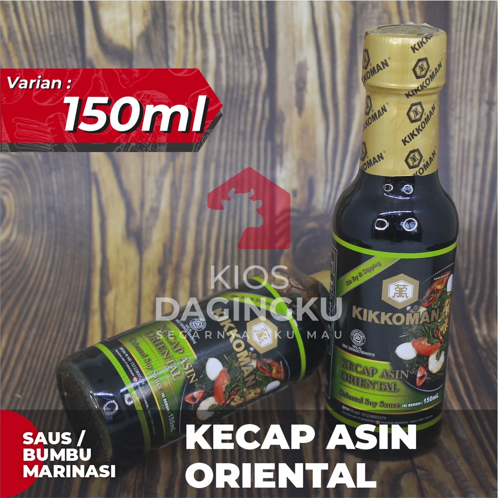 

Saus / Bumbu Marinasi SOY SAUCE ORIENTAL KIKKOMAN @150ml