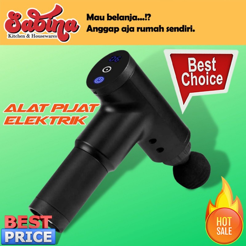 Alat Pijat Relaksasi Genggam Elektrik Pundak Punggung Rechargeable