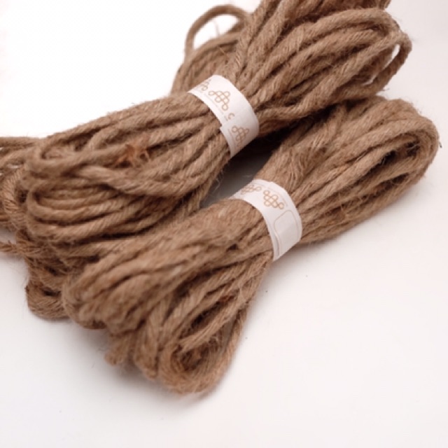 TALI GONI BESAR 10 METER 18 PLY - TALI RAMI - JUTE ROPE