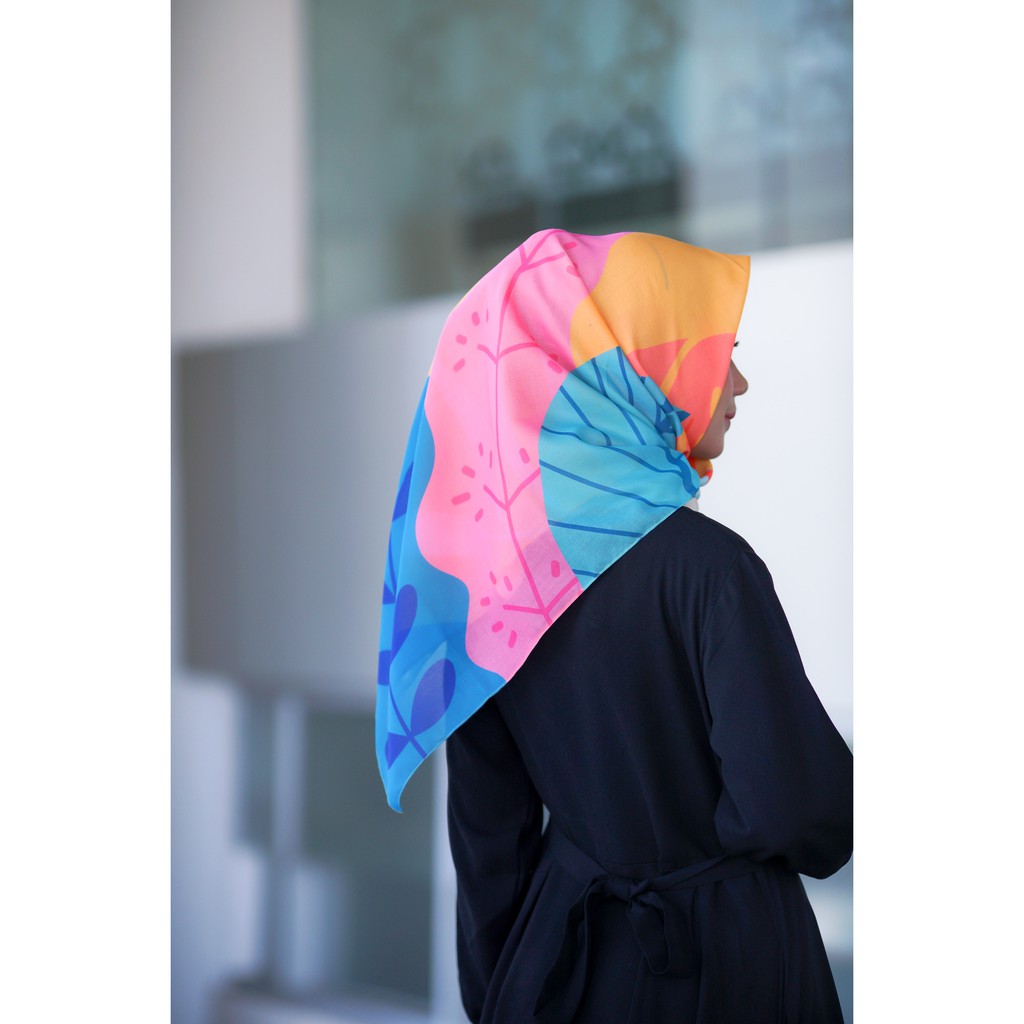 HIJAB VOAL MOTIF LASER CUT ULTRAFINE UDUMBARA