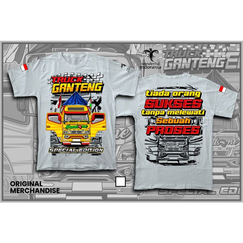 kaos Truk kaos trek kaos truck kaos Truk ganteng