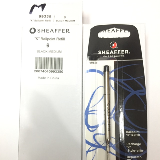 

Isi Pen / Refill Sheafer Ballpoint ORIGINAL BLACK
