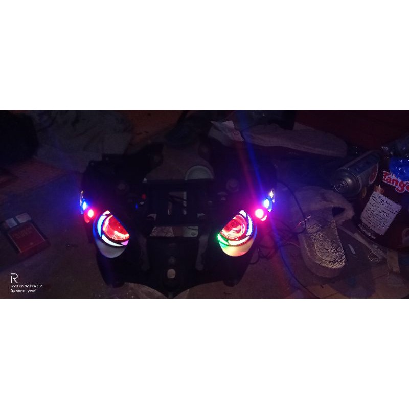 INNER CUSTOM PELANGI MX NEW NJMX 135 DADA VARIASI LED LAMPU SENJA PNP