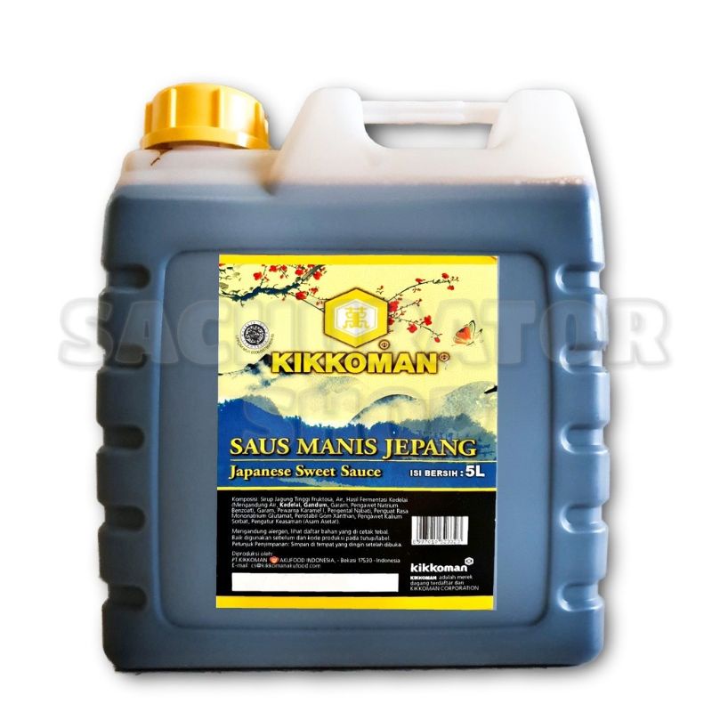 

Kikkoman Kikkomen Kikoman Kikomen Bumbu Saus Manis Jepang Japanese Sweet Sauce Jerigen 5 Liter