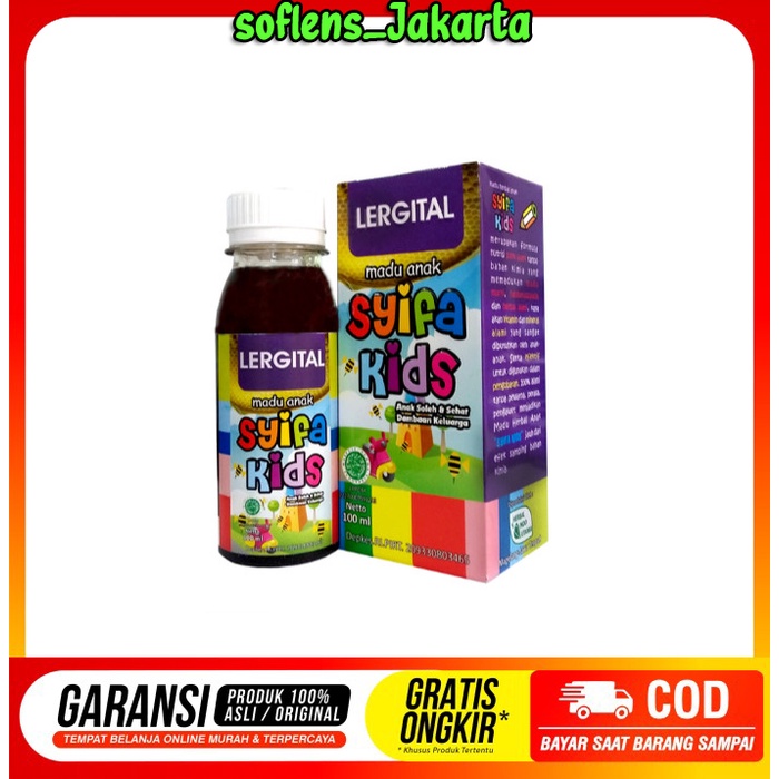 Madu Alergi Anak - Syifa Kids Lergital Madu Alergi Gatal Anak Ampuh