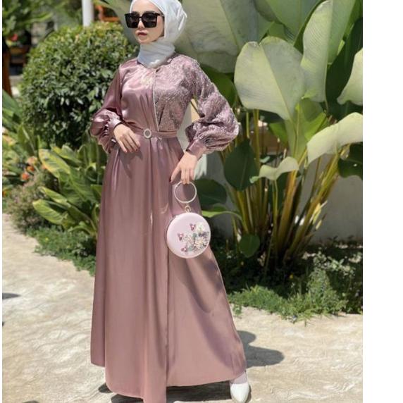 Terlaris.. LAJOREE Tas Pesta Mewah Circle Motif Bunga Elegan SlingBag Bulat Wanita Import Ibu Ibu Ko