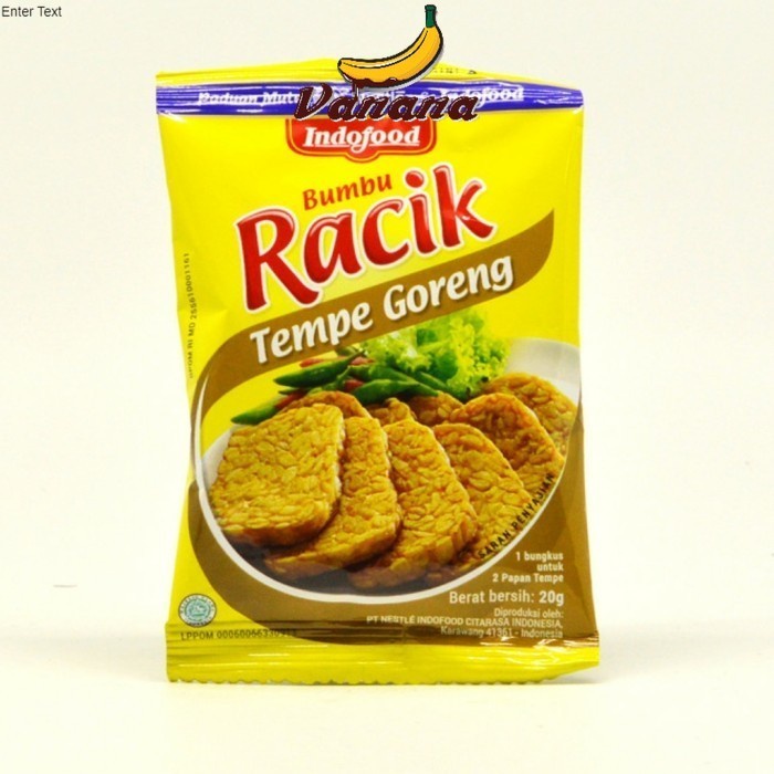 

bumbu racik tempe goreng 20gr