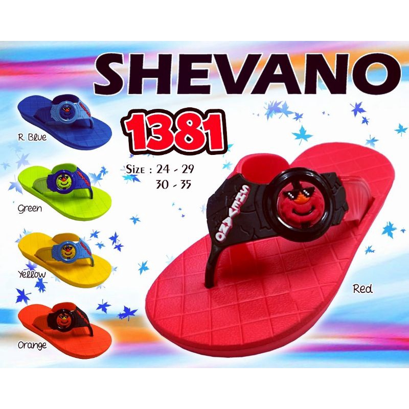Sandal Jepit Anak Cowok Ringan Shevano Kode1381
