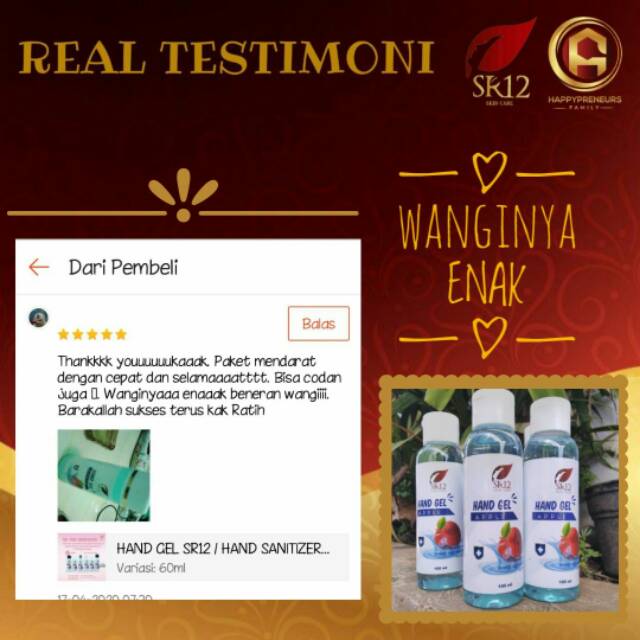 Hand Sanitizer Gel Antiseptic Hygiene Efektif Membunuh Kuman Pembersih Tangan dan Pelembut Telapak Tangan