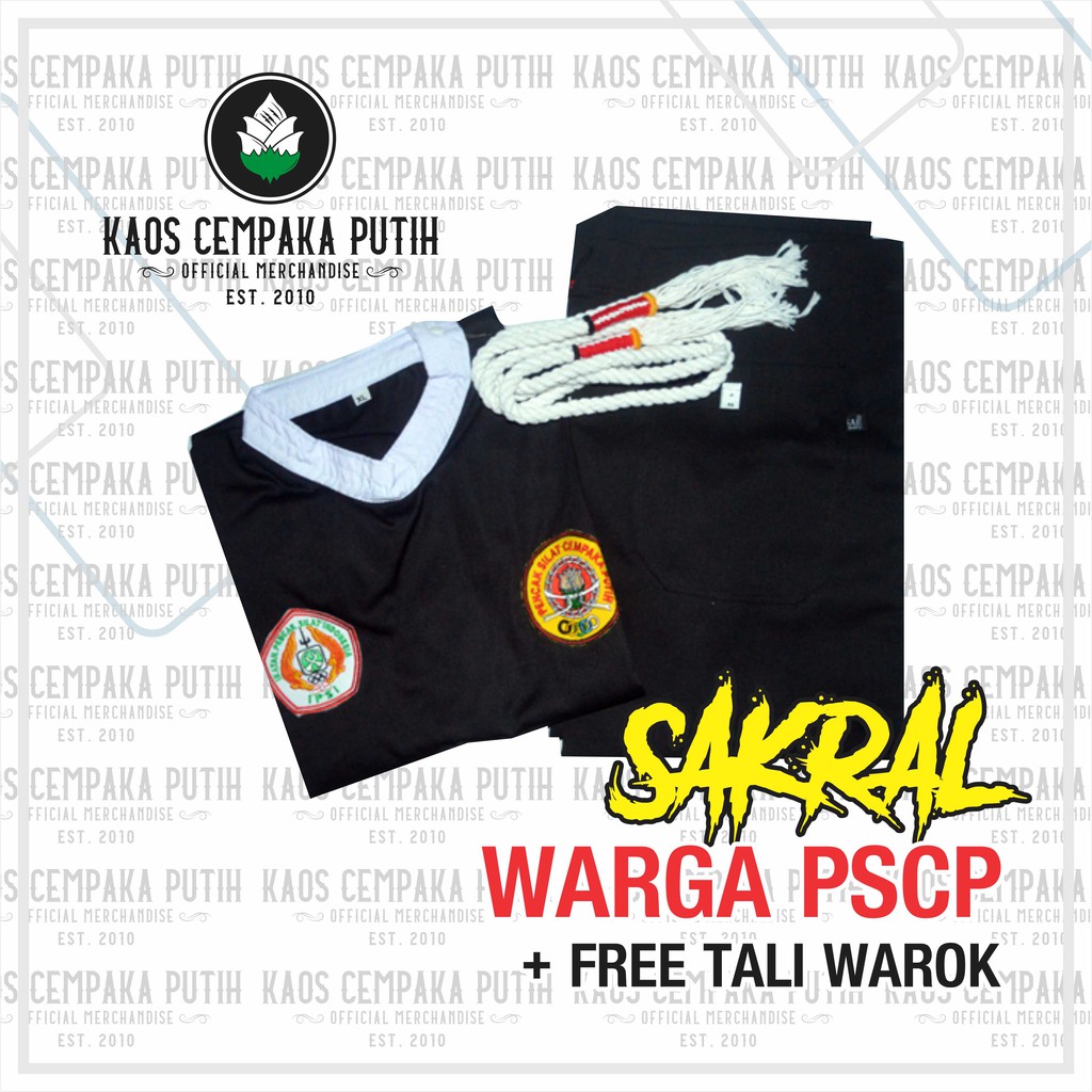SAKRAL PSCP LENGKAP TALI WAROK - SAKRAL CEMPAKA PUTIH