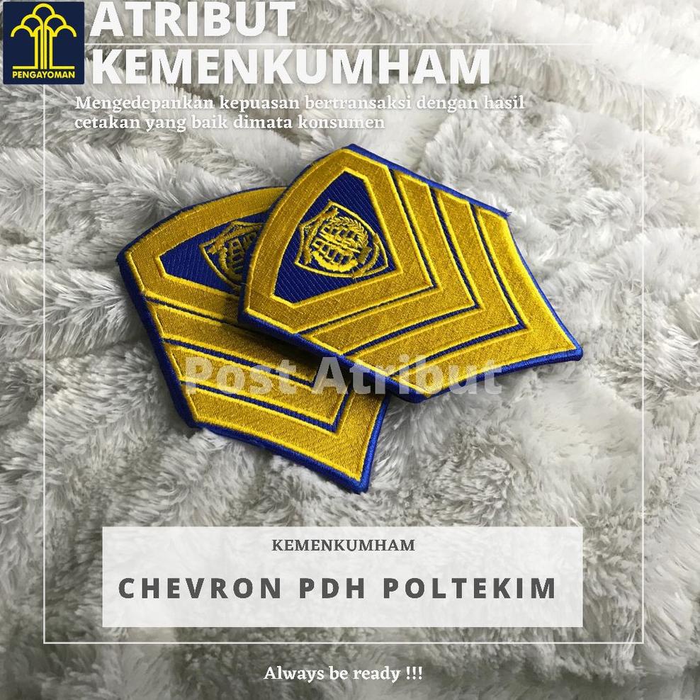 ☊Murah❊☊ Chevron POLTEKIM / Chevron Taruna POLTEKIM / Atribut Taruna Poltekim / Taruna POLTEKIM Y97