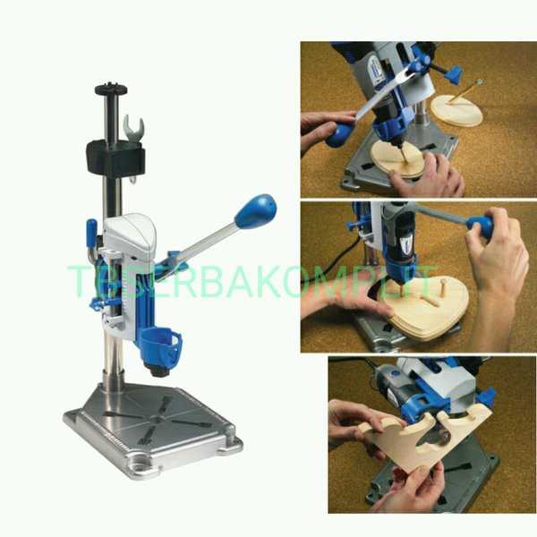 Dremel Workstation 220-01 Work Station Dudukan Kerja Mesin Bor Mini Rotary Grinder Ukir Dremel