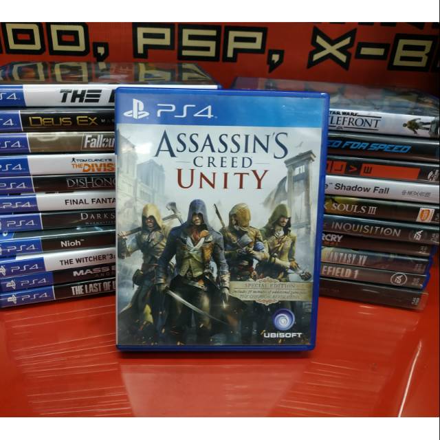 BD / KASET PS4 ASSASIN'S CREED UNITY
