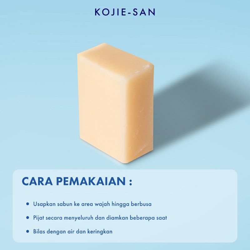 KOJIE SAN BRIGHTENING SOAP GOAT MILK/KOJIC [𝗕𝗣𝗢𝗠]