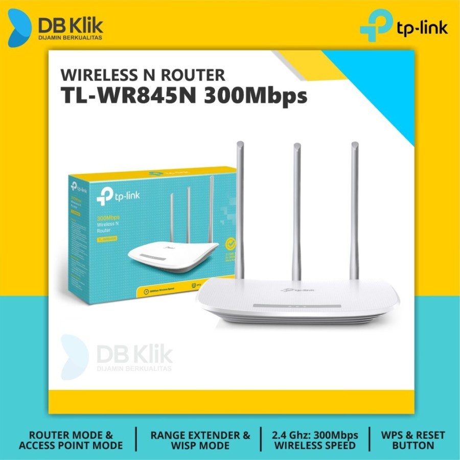 Wireless N Router TP Link TL-WR845N 300Mbps - Router TPLink TL WR845N