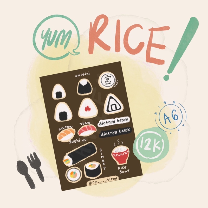 

Rice Stickers