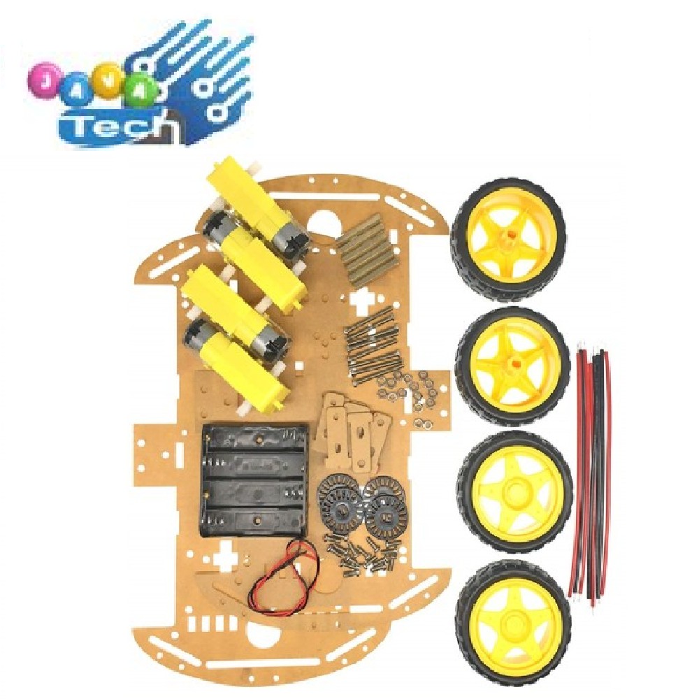 4WD Smart Car Chasis Kit DIY Arduino Robot