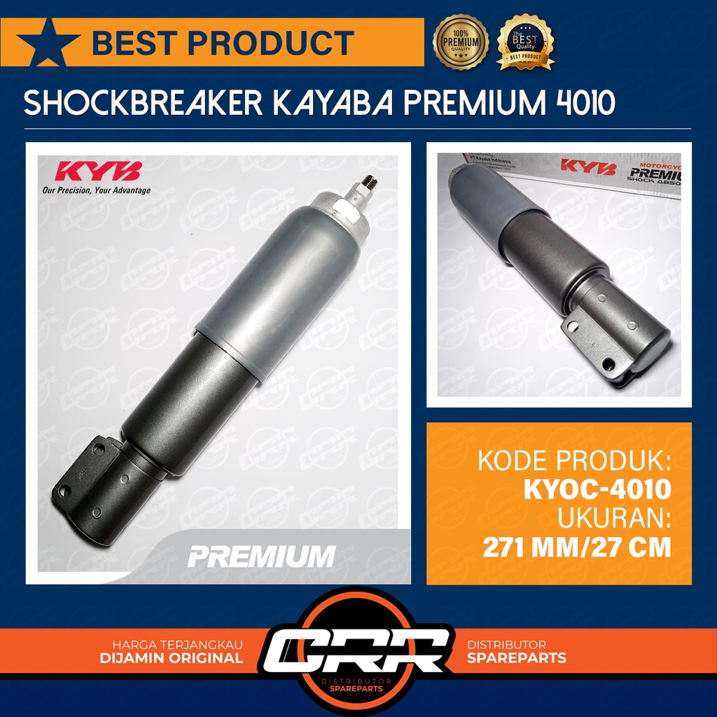 Shockbreaker Sok Depan Sokbreker Depan Kayaba Vespa PX 150 Exclusive Excel Tipe KYOC 4010 Ukuran 27 