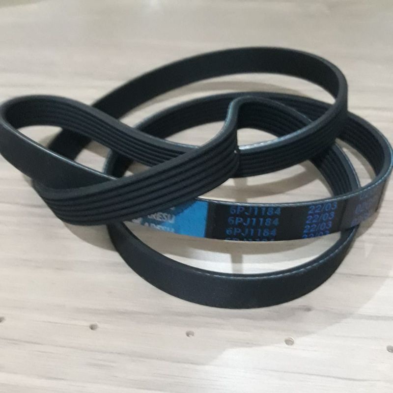 vbelt fan belt 6pje1184 mesin cuci electrolux ewf1082 ewf1090 ewf1092 ewf10831