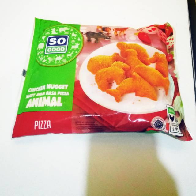 

Chicken nugget sogood animal 400gr