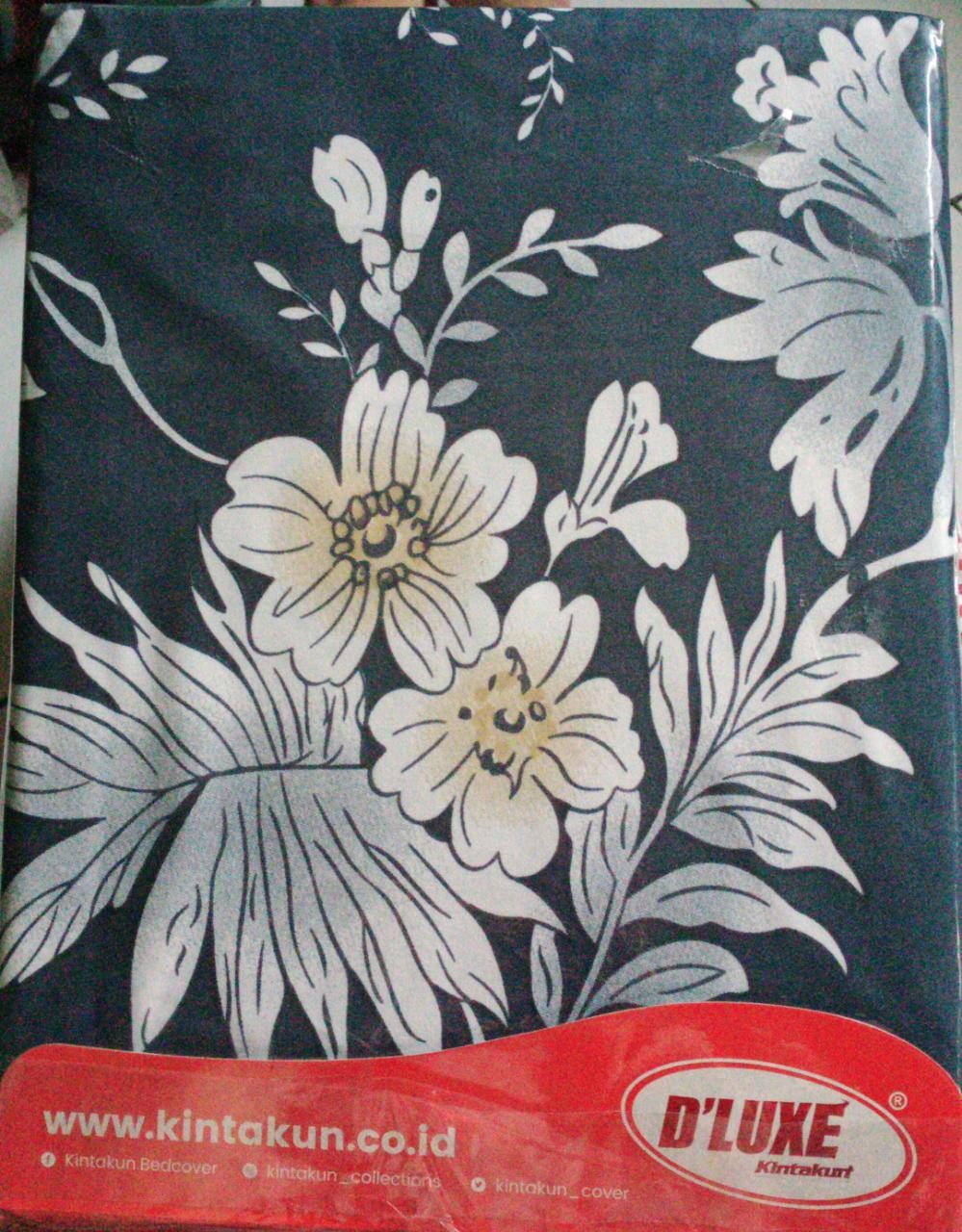 Ls Sprei Kintakun D Luxe 180x200 (6 Kaki) Motif Isaac