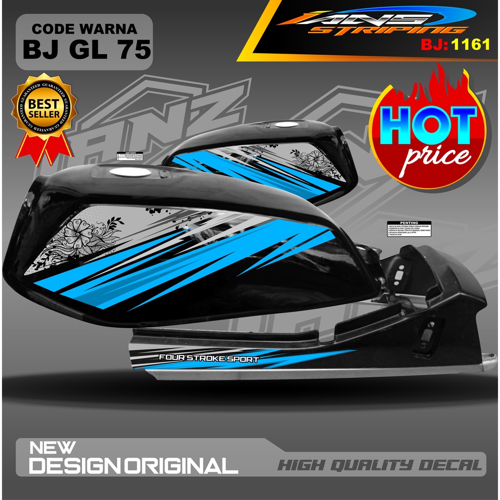 STRIPING VARIASI GL PRO / STRIPING RACING HEREX GL