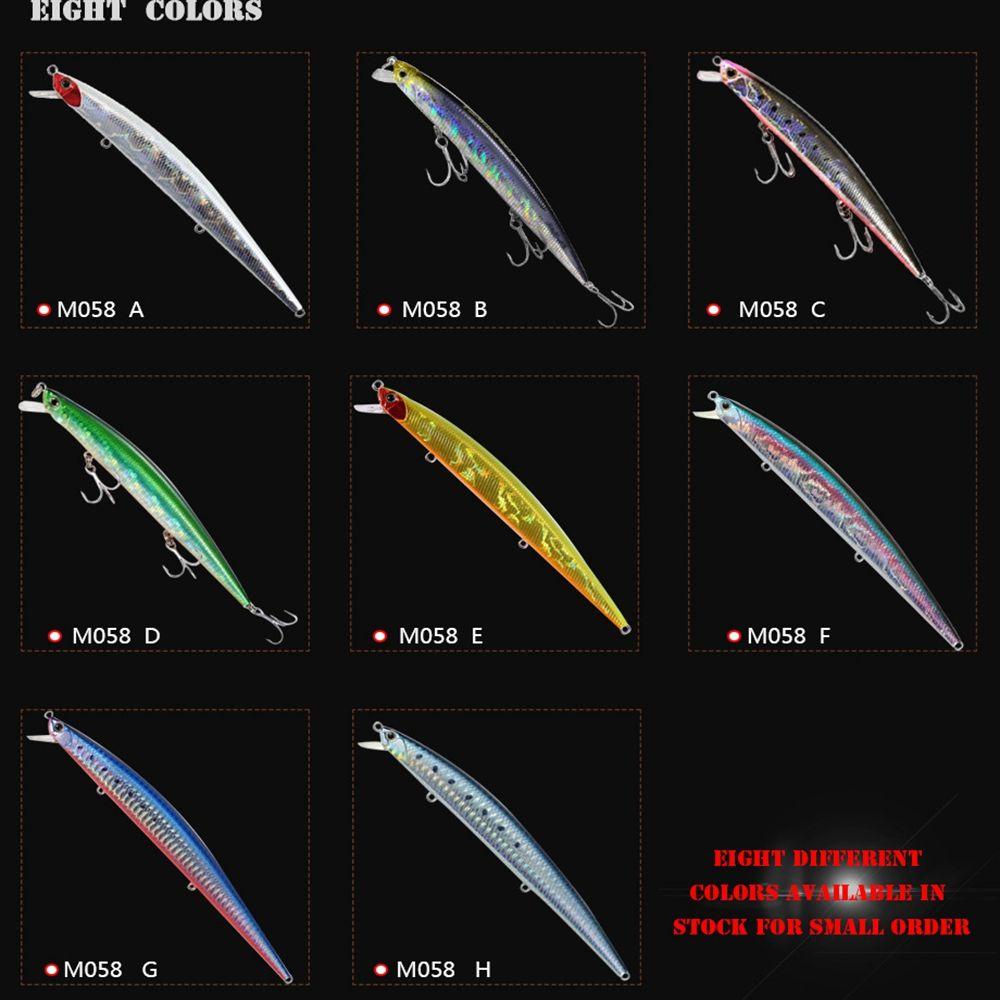 Preva Umpan Ikan Kecil Apung Multicolor Crankbaits Tackle Minnow Lures