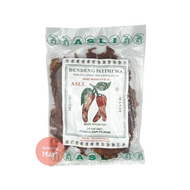 

Dendeng Sapi Cap Cabe 250gram