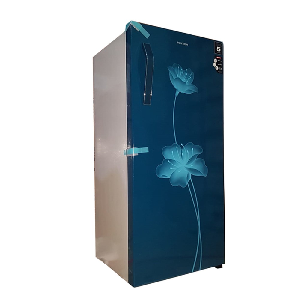 POLYTRON PRX 171 B BLUE BIRU METAL KULKAS 1 PINTU 170 LT LITER PRX171