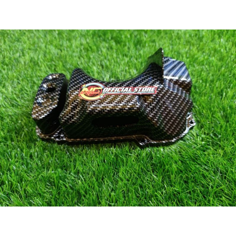 TUTUP FILTER BEAT SCOOPY KARBU CARBON ORIGINAL HONDA