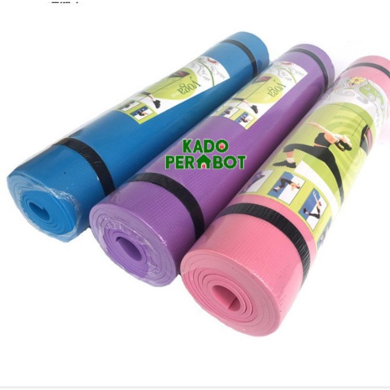 matras yoga 6mm - alat olahraga senam - yoga mat