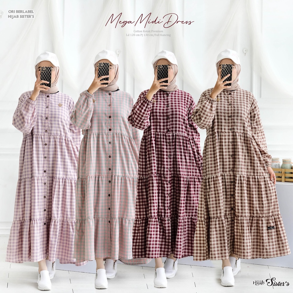 HIJAB SISTER'S | MEGA MIDI DRESS