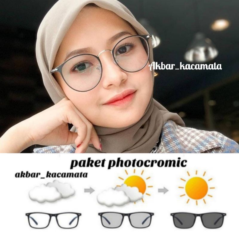 KACAMATA1326 POTOCROMIC kacamata trendy