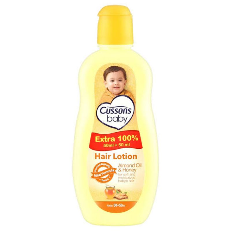 Cussons Hair Lotion Almond &amp; Honey 50ml+50ml