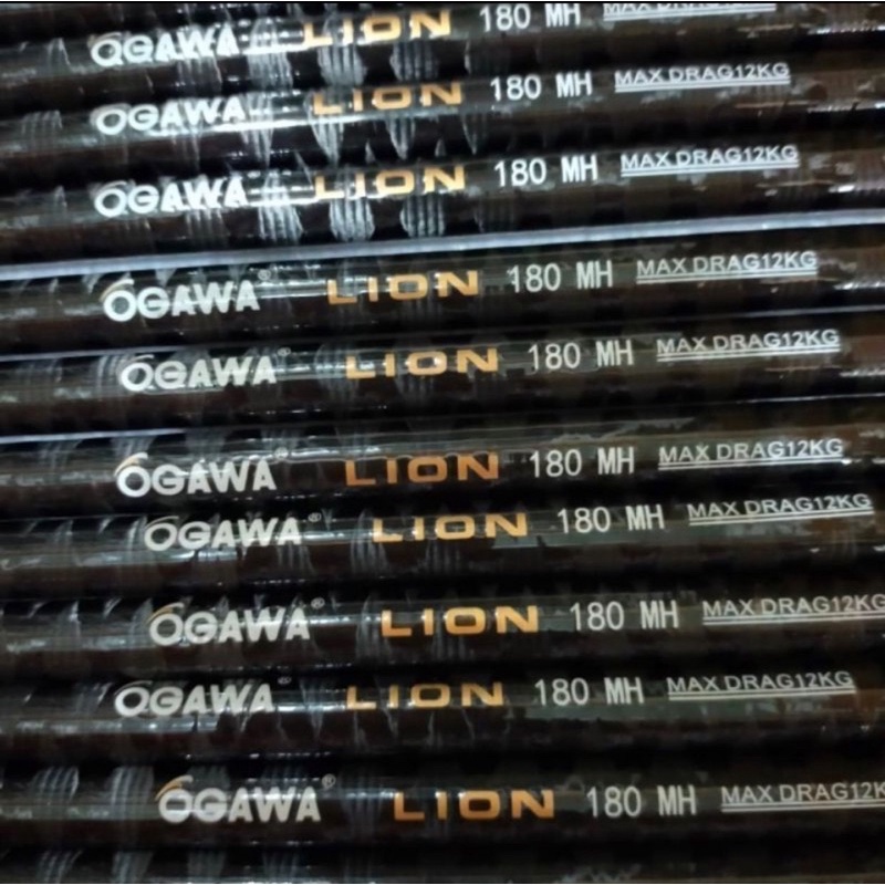 Bahan Joran Blank Carbon Hollow Ogawa Lion New X Wrap Design 12Kg