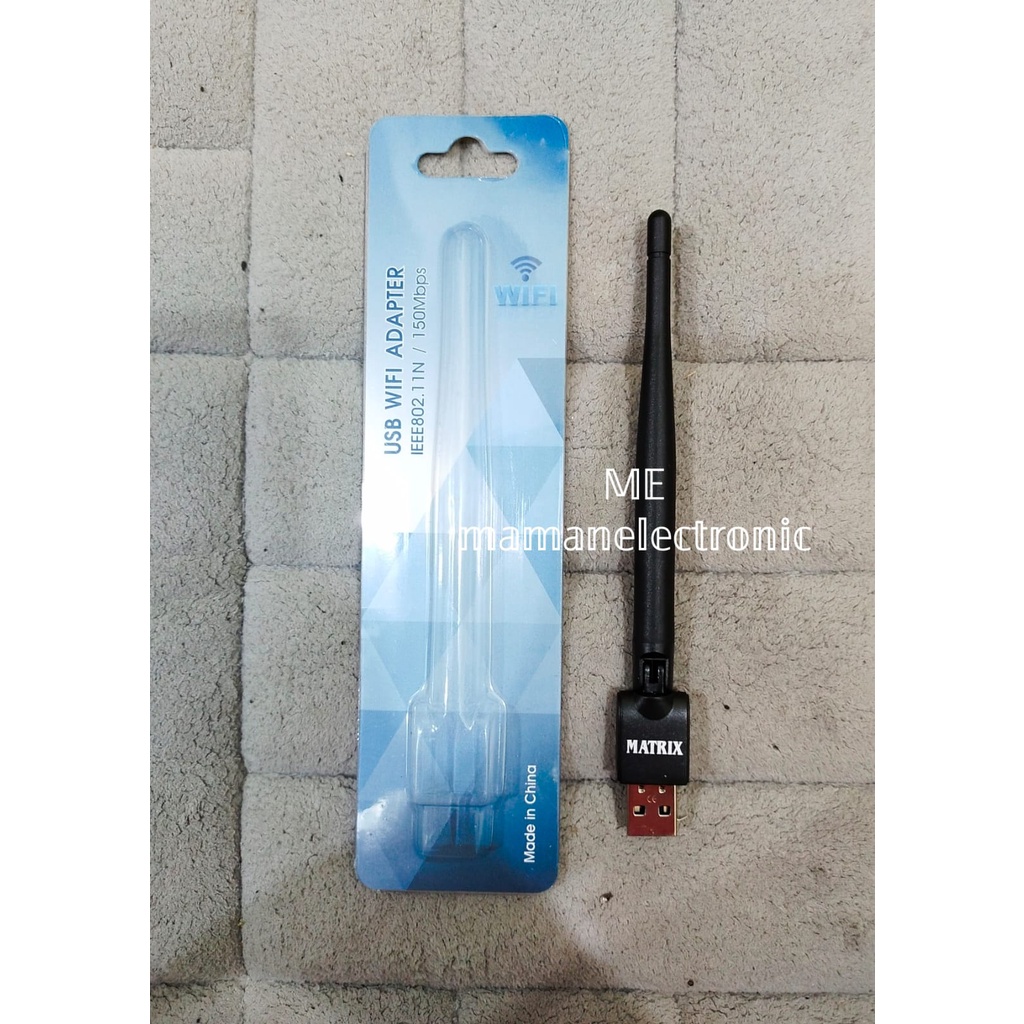 Matrix Wifi Dongle Untuk SET TOP BOX STB IEEE802.11N 150Mbps