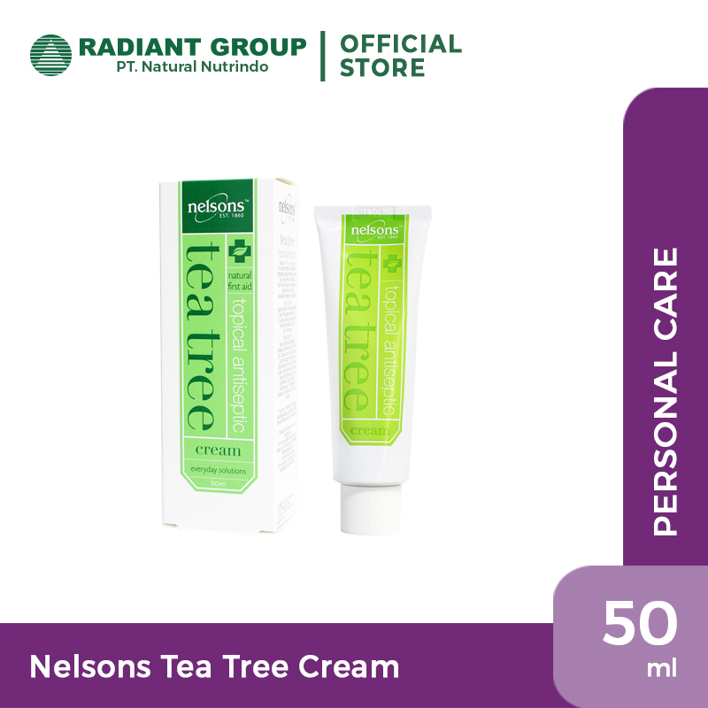 Nelsons Tea Tree Cream 50gr Shopee Indonesia