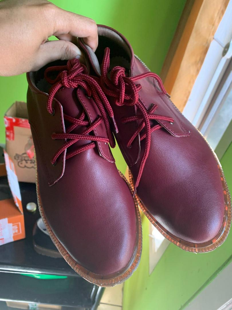 Arskaprojects Sepatu Wanita Noah Maroon, Sepatu Handmade Bandung