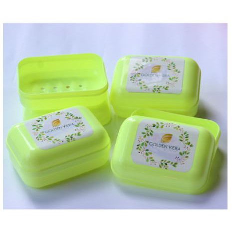 Golden Viera Soap (Jaminan Original) Sabun Pencerah Kulit Wajah &amp; Tubuh Halal Paket 3 5 Vierra BPOM