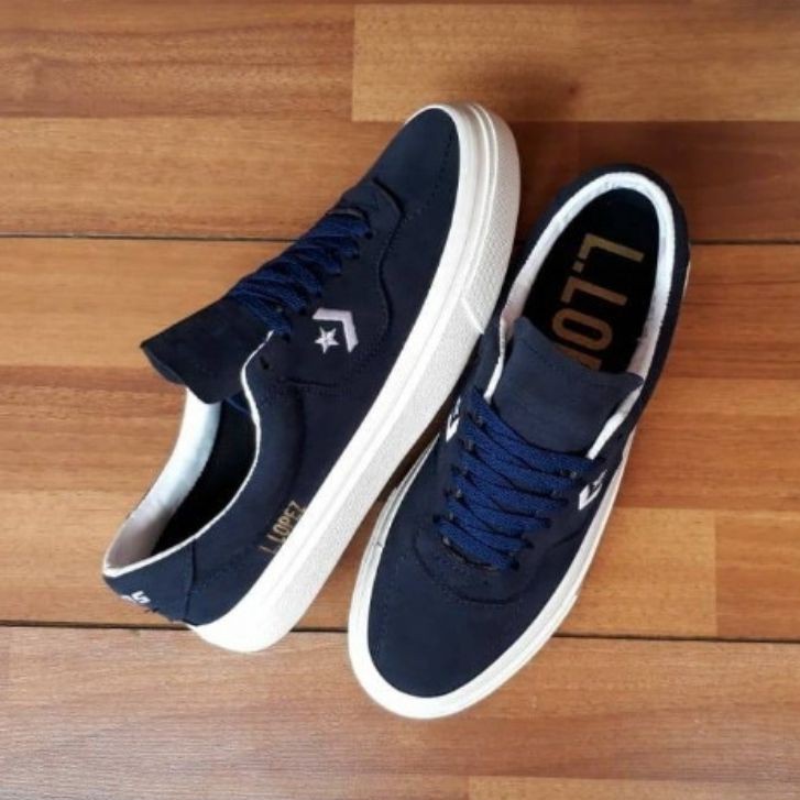 CONVERSE LOUI LOPEZ PRO ARMY 100% BNIB IMPORT MADE IN VIETNAM SEPATU PRIA BEST SELLER BISA BAYAR DI TEMPAT (COD)-NAVY
