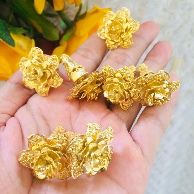 Giwang / subeng mawar alpaka bali