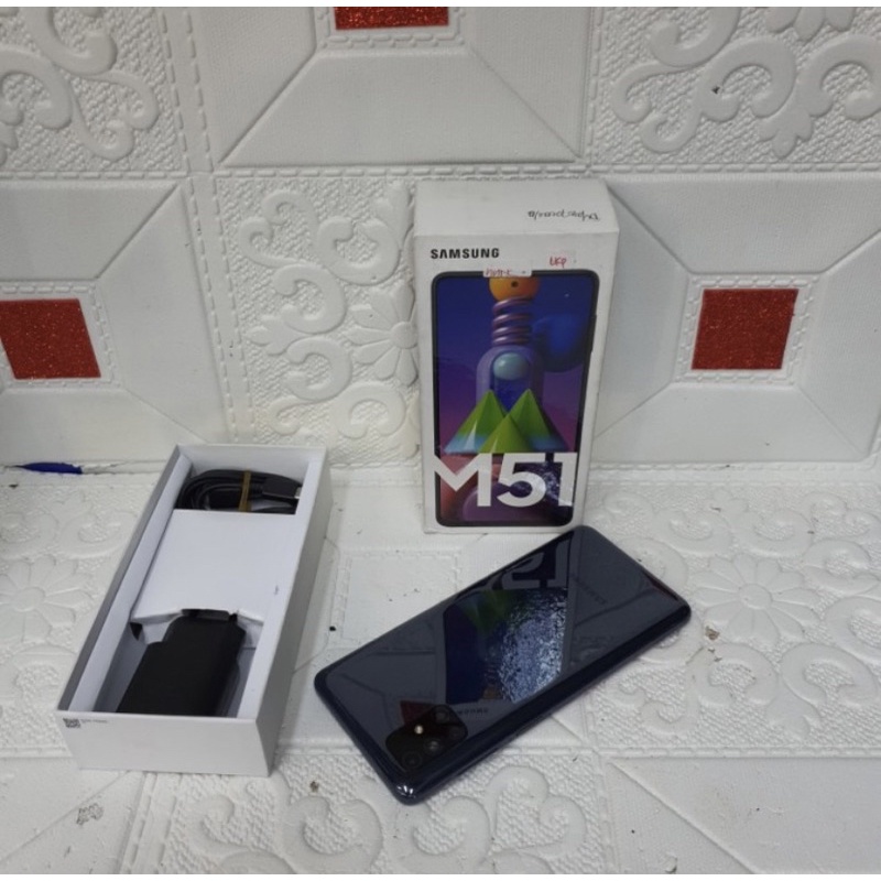 SAMSUNG -M51-8/128GB-FULLSET-SECOND