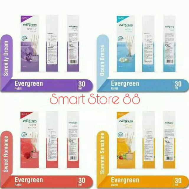 Evergreen Air Freshener Reed Diffuser Aroma therapy Aromatherapy pewangi ruangan-3